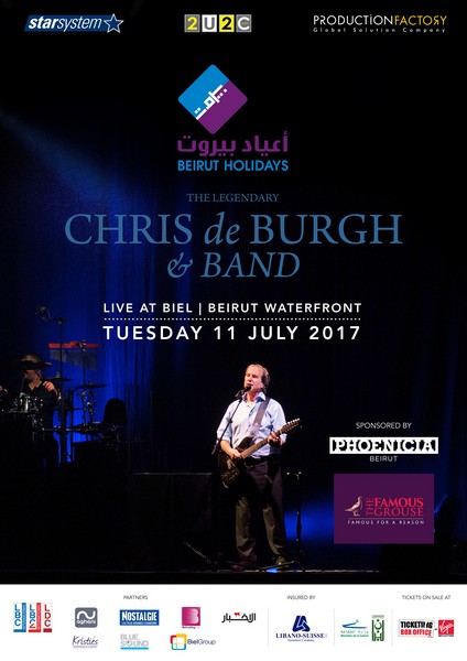 Chris de Burgh at Beirut Holidays